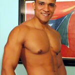 Mila Spook levou gozada na cara